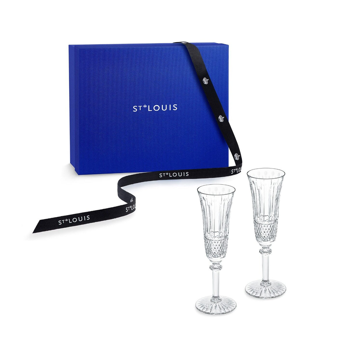 Saint-Louis Tommy Champagne Flute, Set of 2