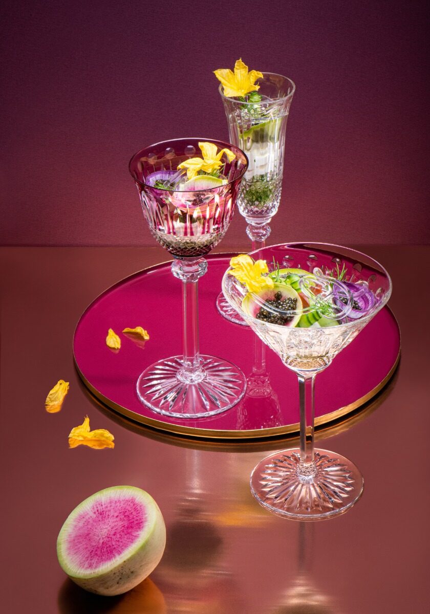 Saint-Louis Tommy Hock in a styled lifestyle setting