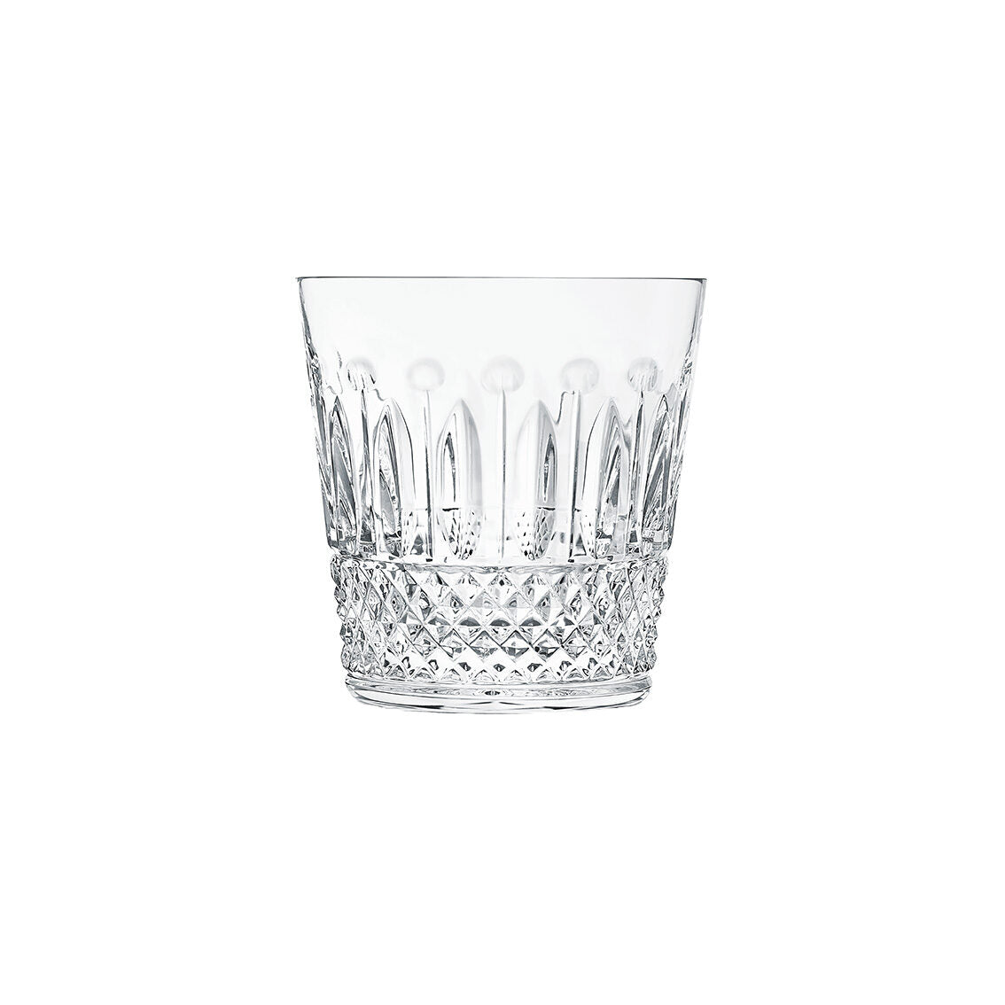 Saint-Louis Tommy Large Old Fashioned Glasses #1, Set of 2 on a white background