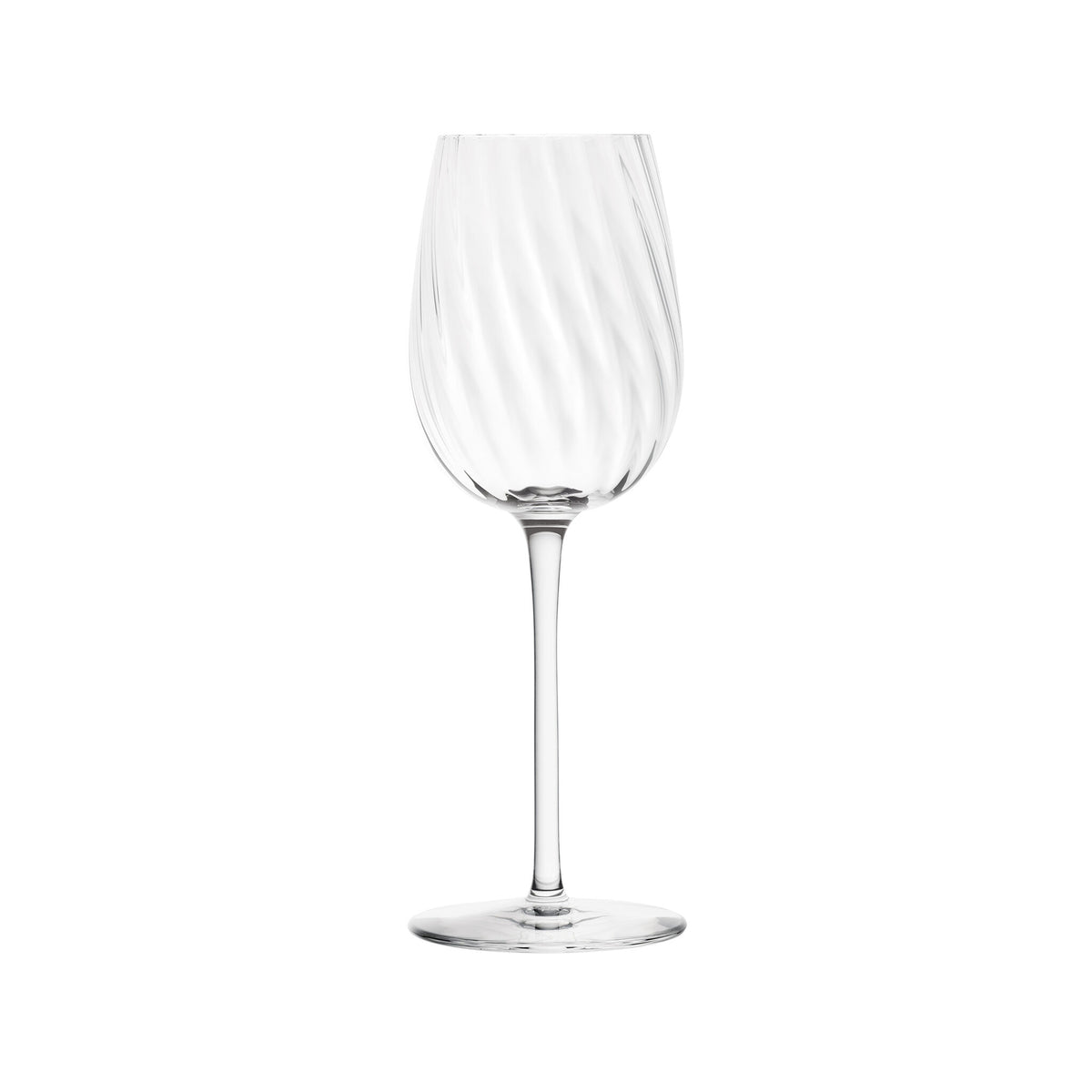 Saint-Louis Twist 1586 Champagne Glass on a white background