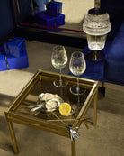 Saint-Louis Twist 1586 Mature Wine Glass in a styled lifestyle setting