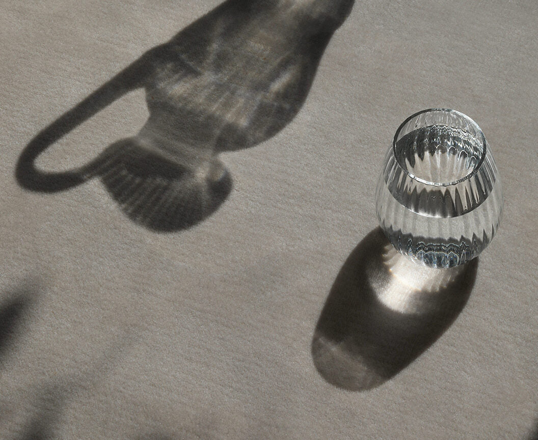 Saint-Louis Twist 1586 Table Tumbler in a styled lifestyle setting