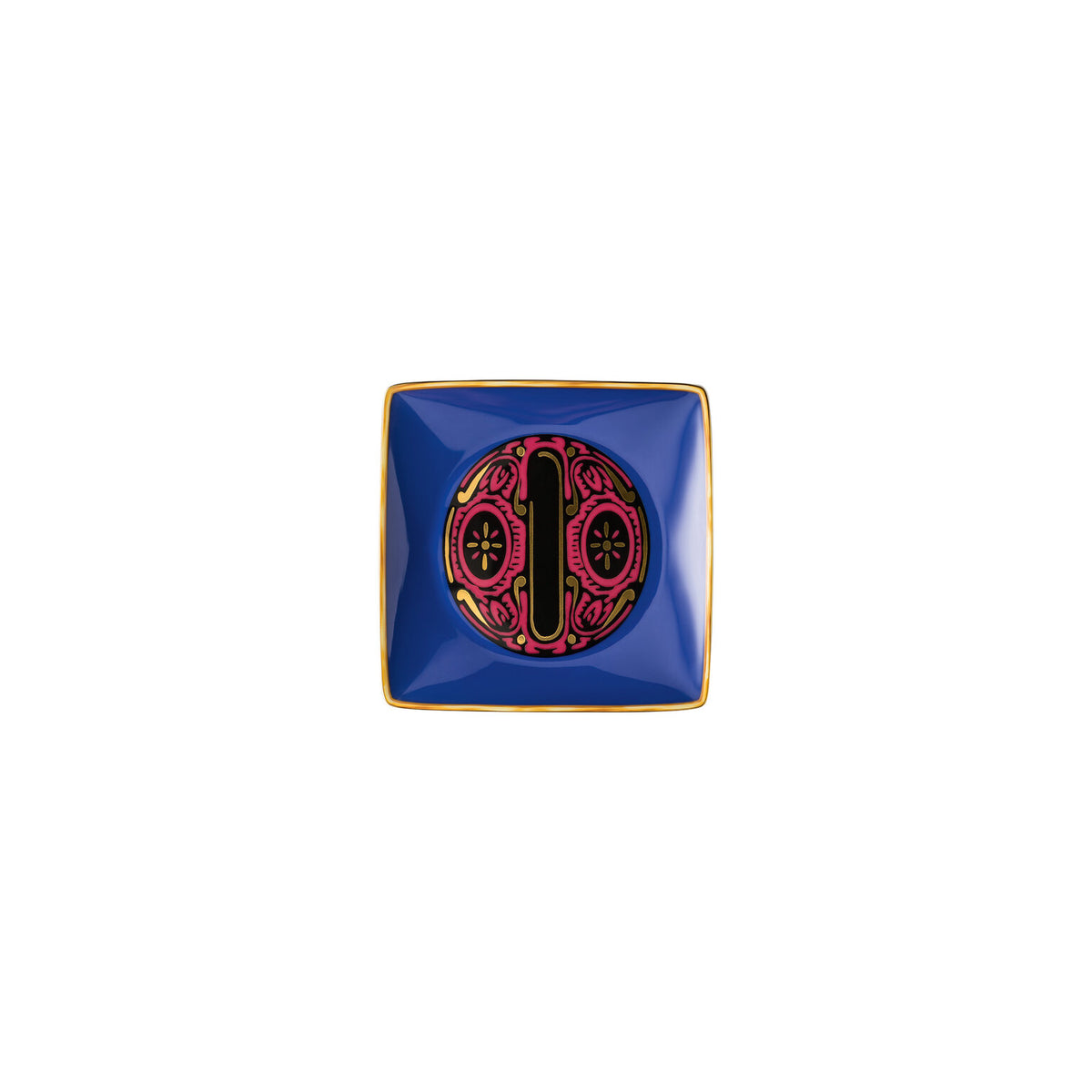 Versace Alphabet Canape Dish, 4 3/4 in, Square – O