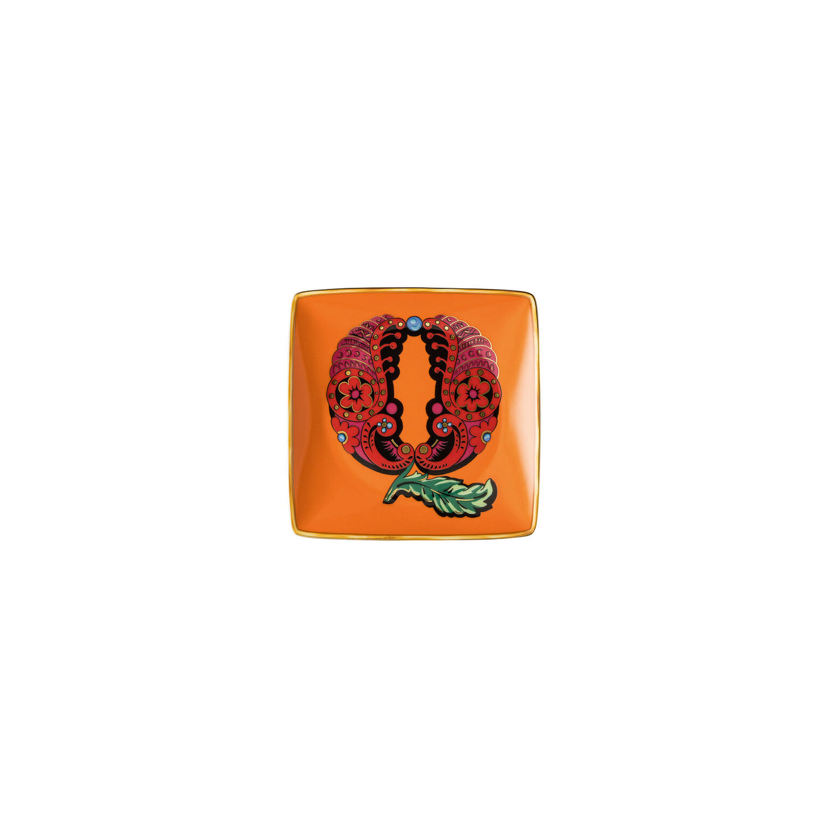 Versace Alphabet Canape Dish, 4 3/4 in, Square – Q