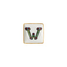 Versace Alphabet Canape Dish, 4 3/4 in, Square – W