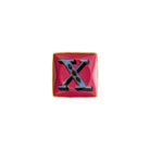 Versace Alphabet Canape Dish, 4 3/4 in, Square – X
