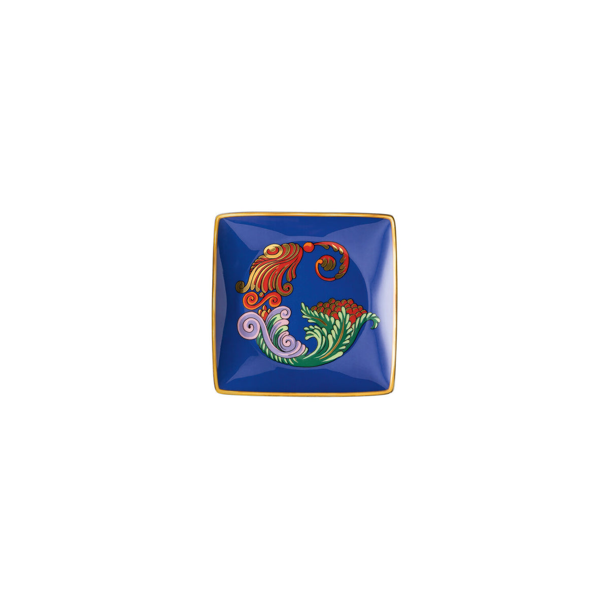 Versace Alphabet Canape Dish, 4 3/4 in, Square – G