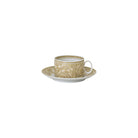 Versace Barocco Beige Tea Cup & Saucer