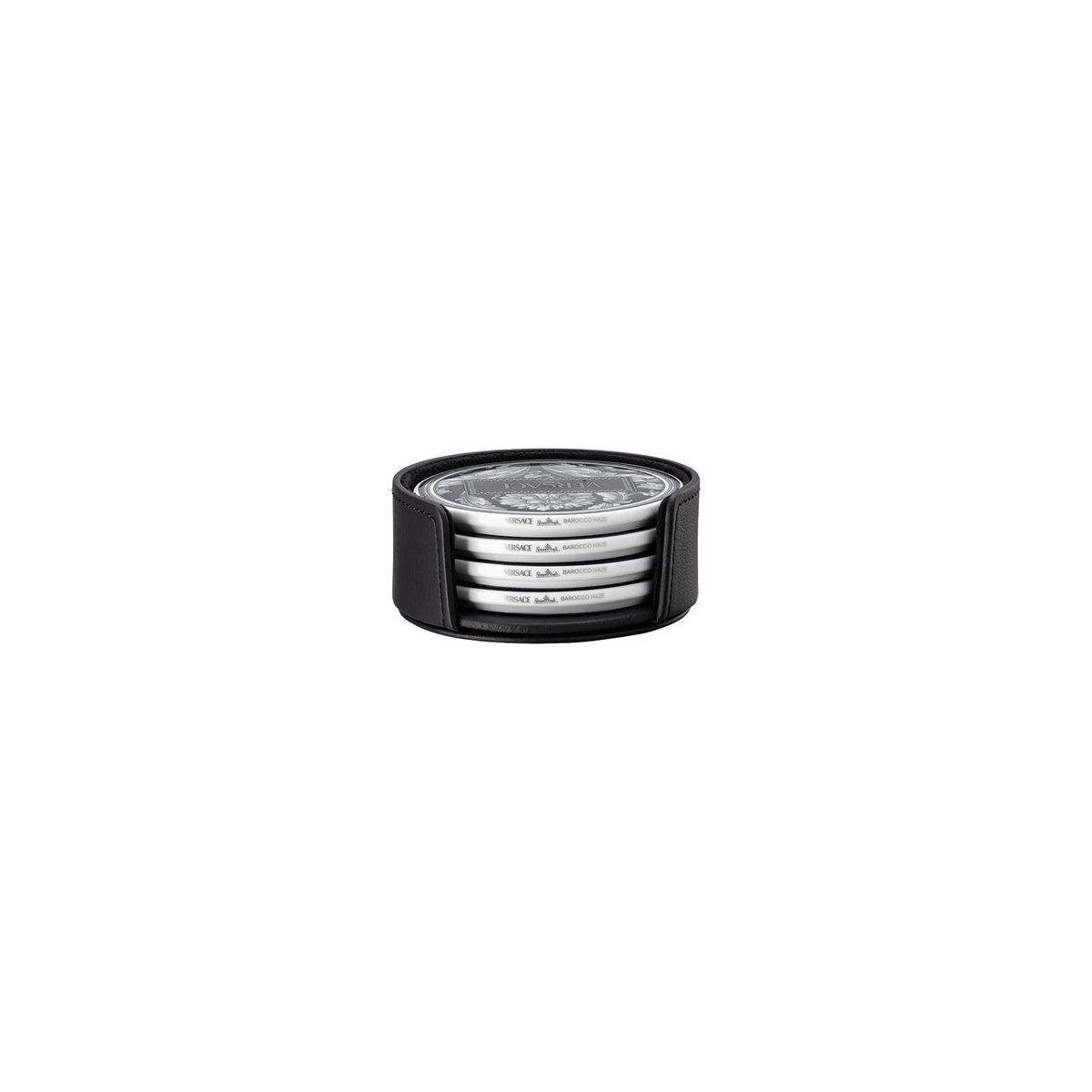 Versace Barocco Haze Coaster Set, Porcelain