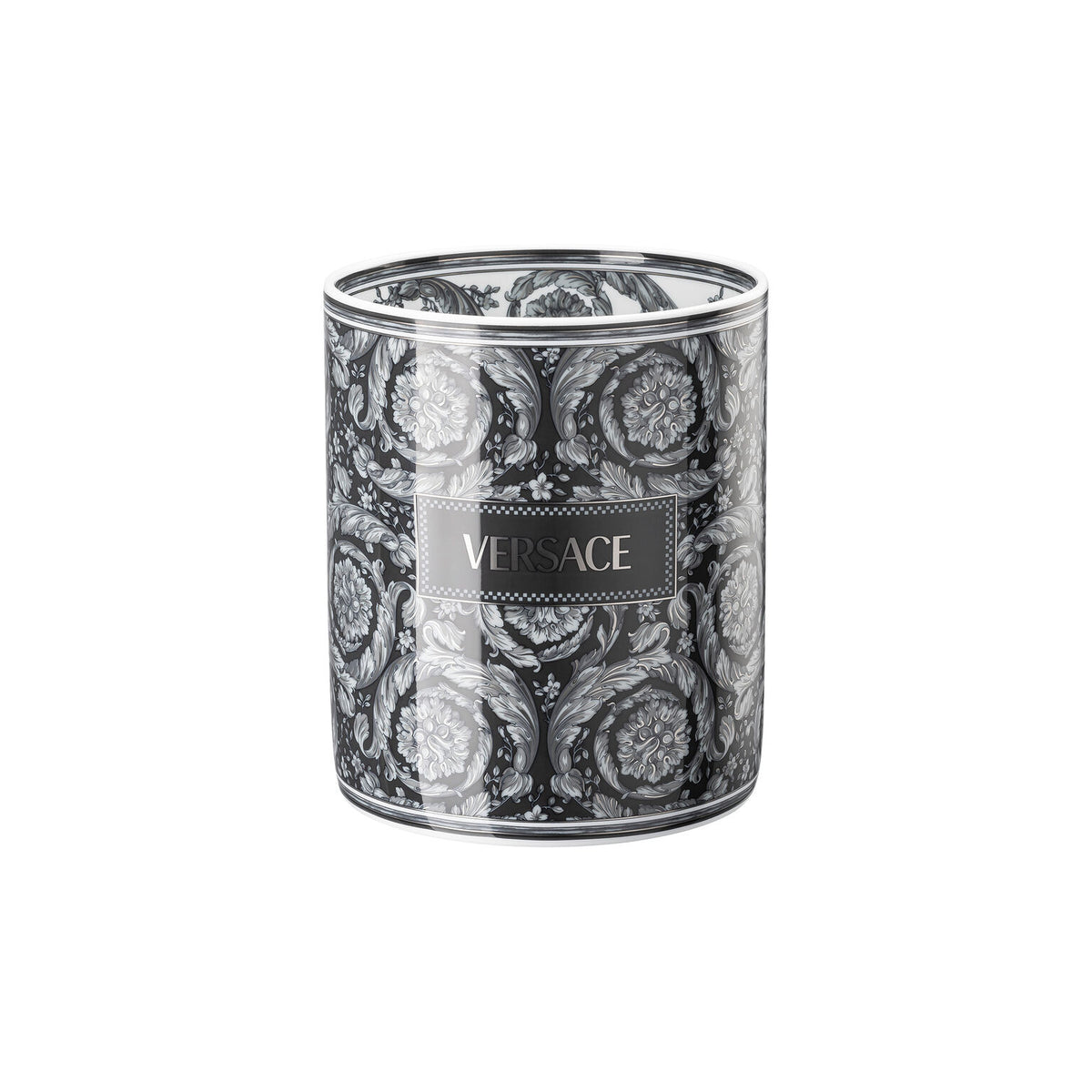 Versace Barocco Haze Vase, 7 in