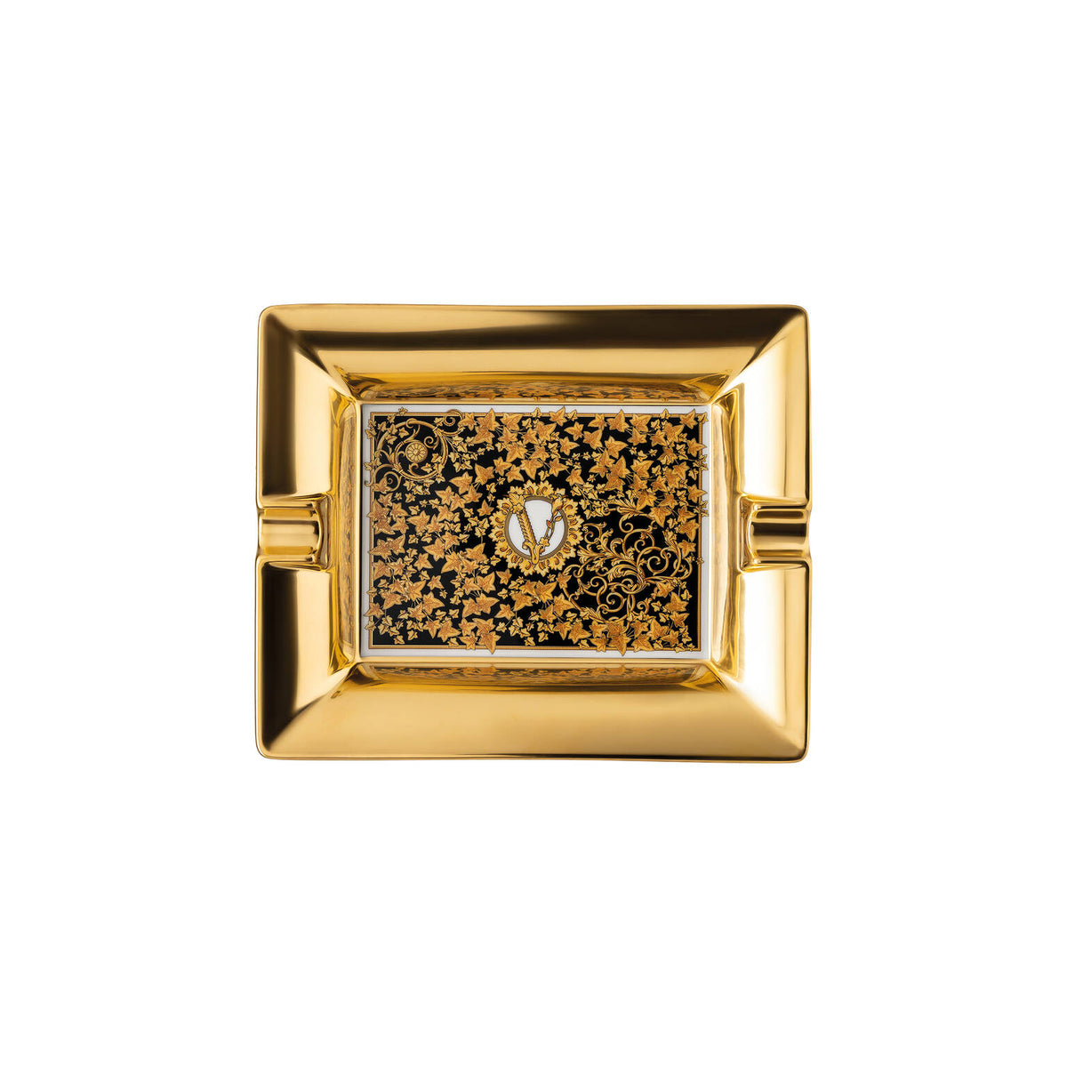 Versace Barocco Mosaic Ashtray, 6 1/4 in