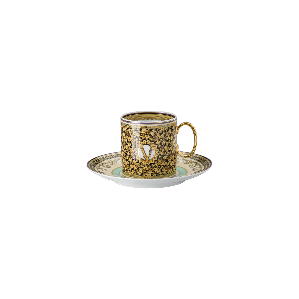 Versace Barocco Mosaic Coffee Cup & Saucer
