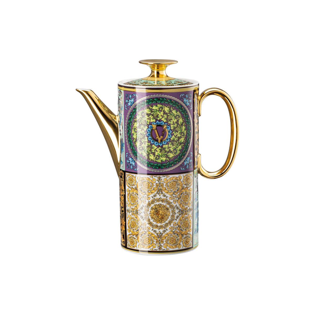 Versace Barocco Mosaic Coffee Pot, 50 oz