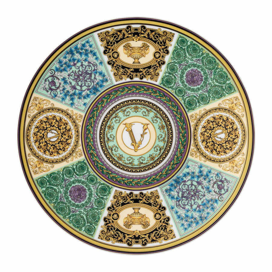 Versace Barocco Mosaic Service Plate, 13 in