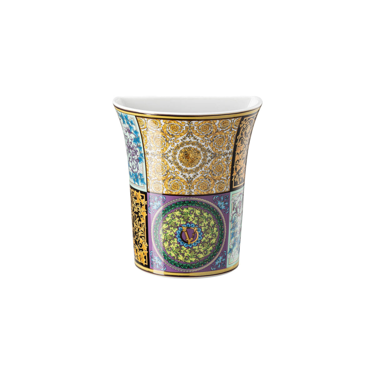 Versace Barocco Mosaic Vase, 7 in, view 2