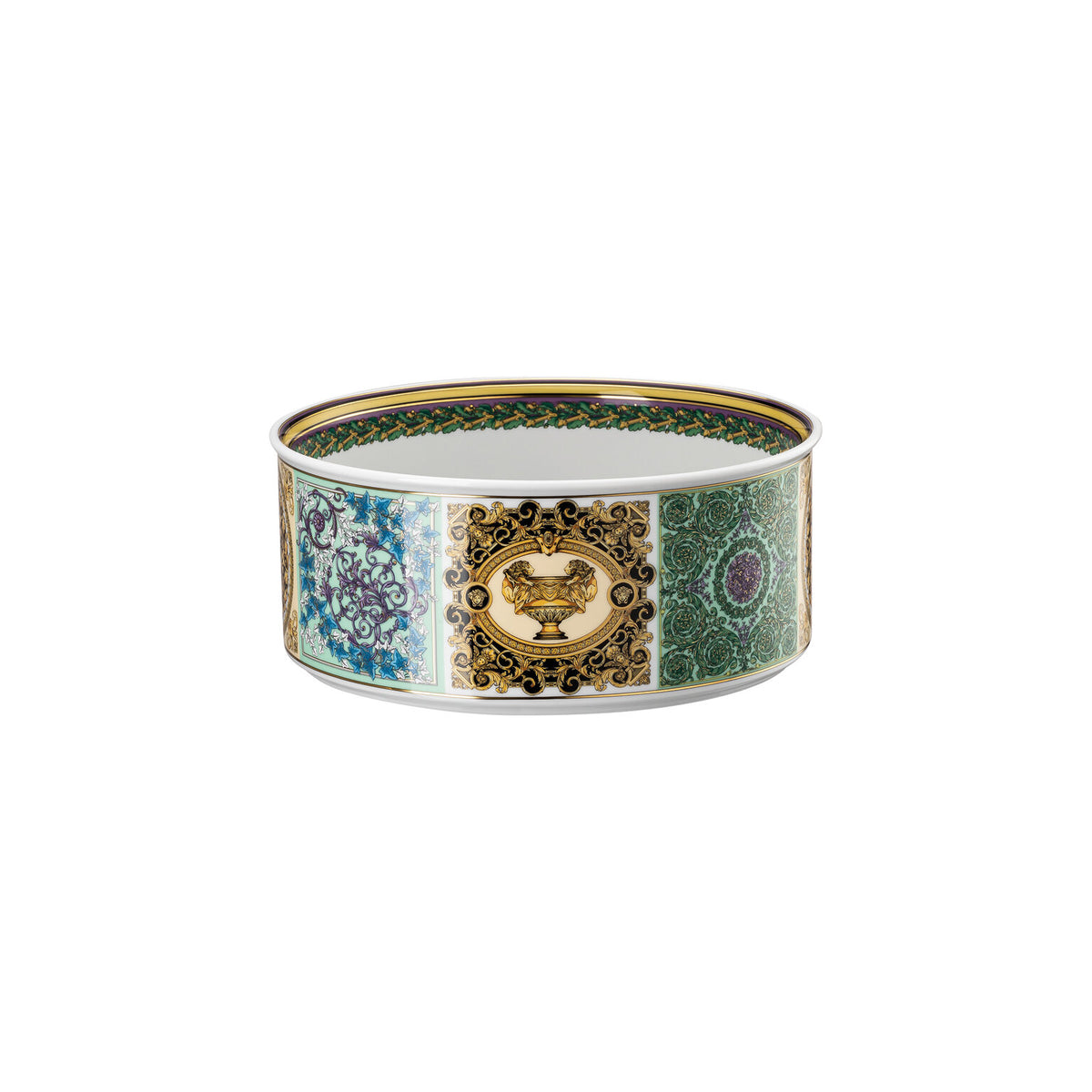 Versace Barocco Mosaic Vegetable Bowl, Open, 7 1/2 in, view 2