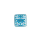 Versace Barocco Teal Canape Dish, 4 3/4 in, Square