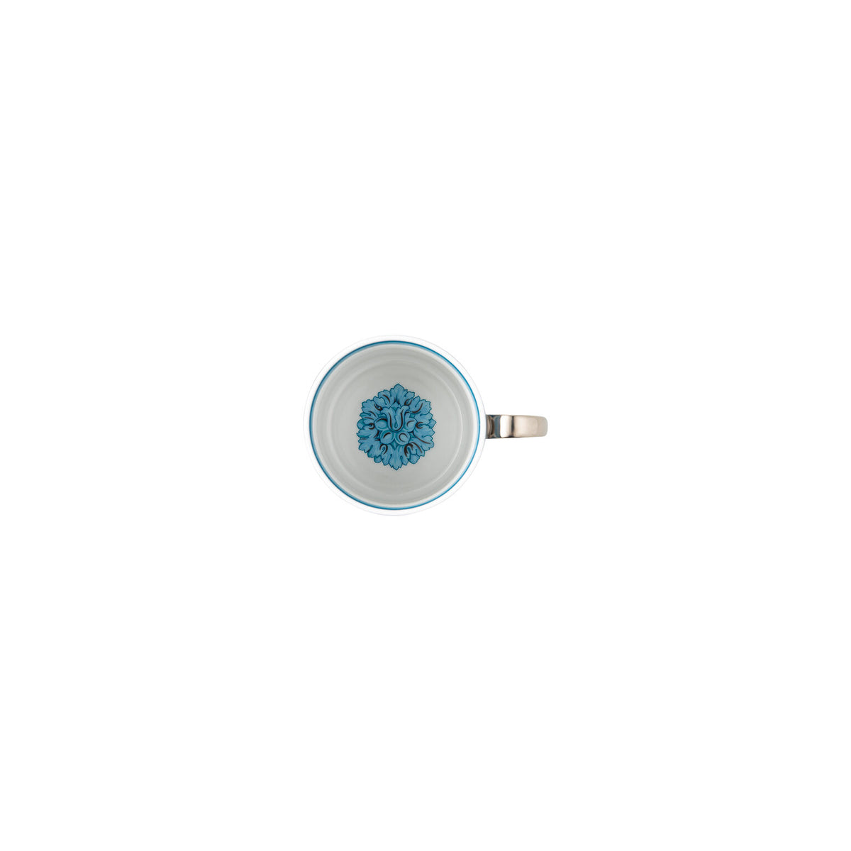 Versace Barocco Teal Mug, view 3