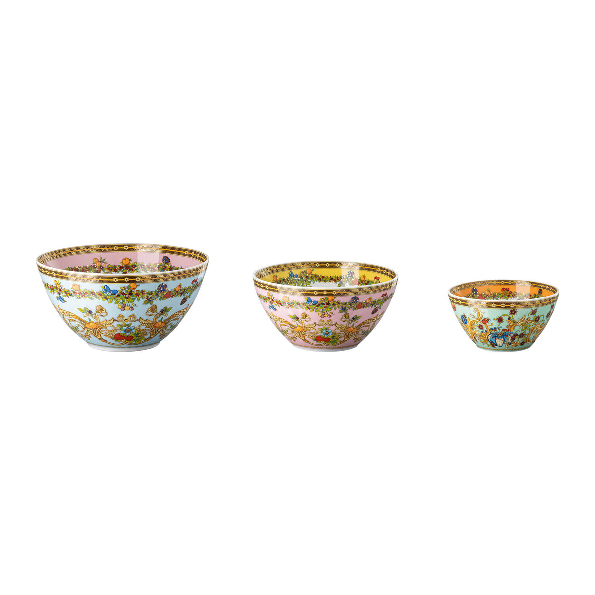 Versace Butterfly Garden Bowl Set, 4 pcs, view 4