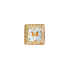 Versace Butterfly Garden Canape Dish, 4 3/4 in, Square