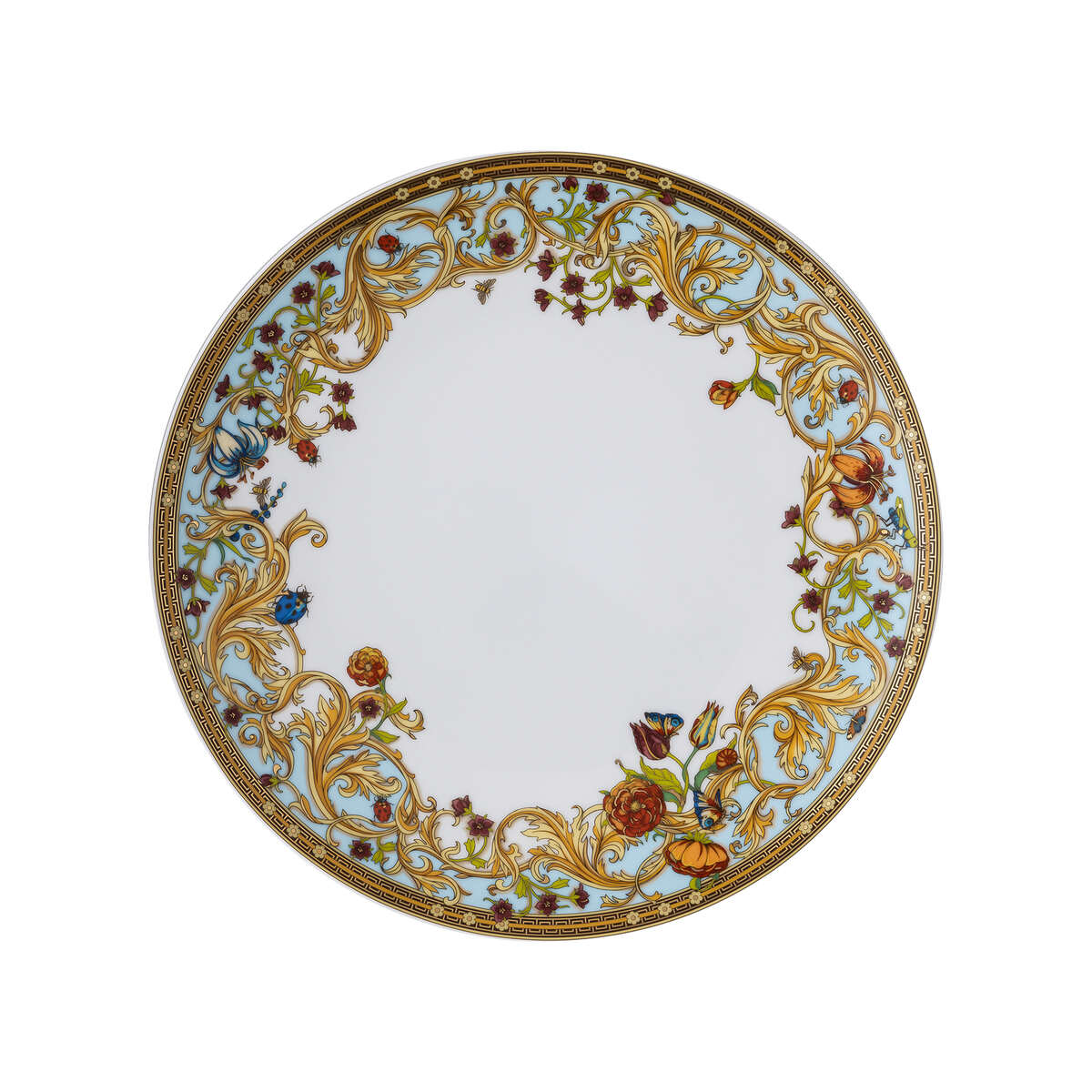 Versace Butterfly Garden Dinner Plate, 11 in