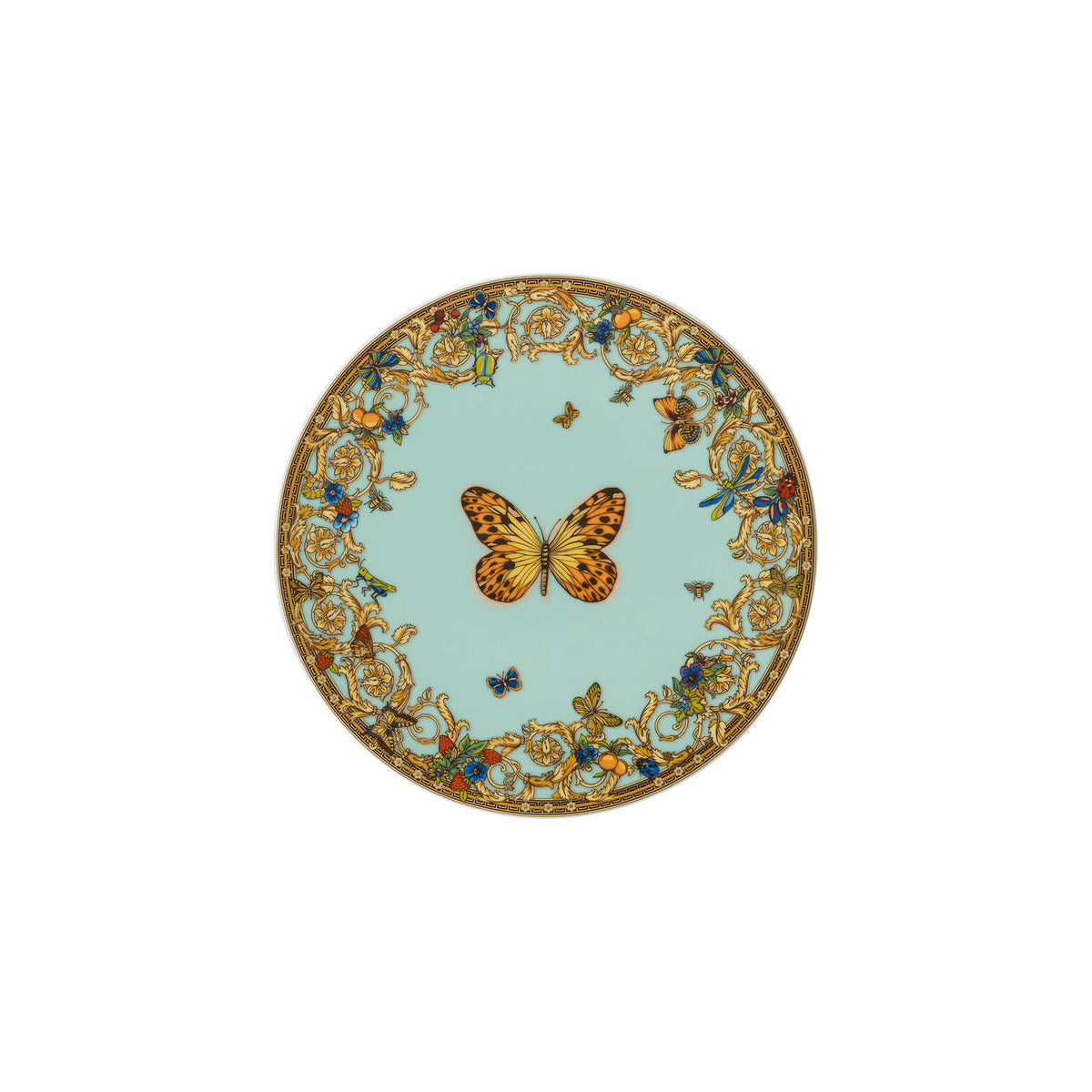 Versace Butterfly Garden Lid for Bowl, 7 in
