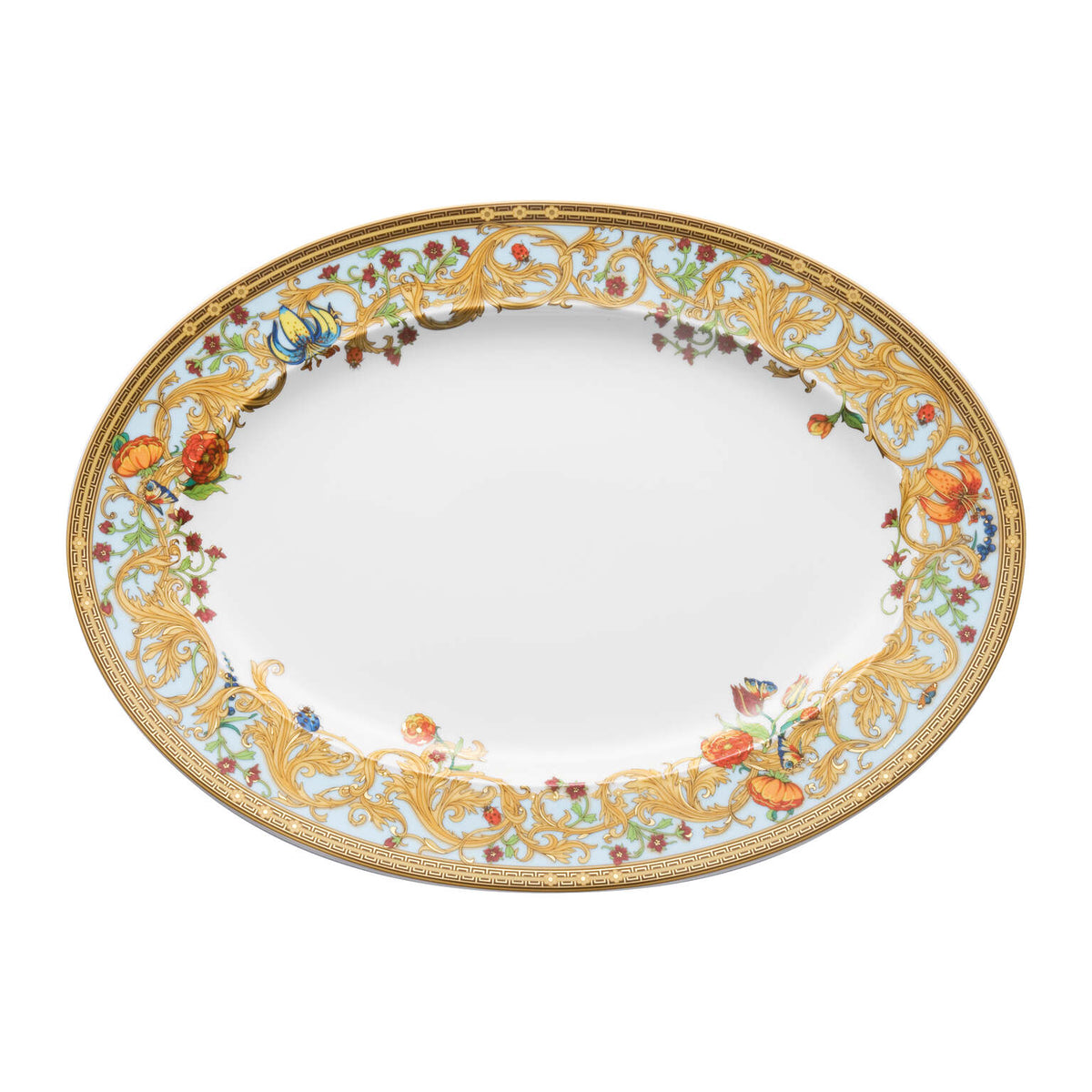 Versace Butterfly Garden Platter, 13 1/2 in