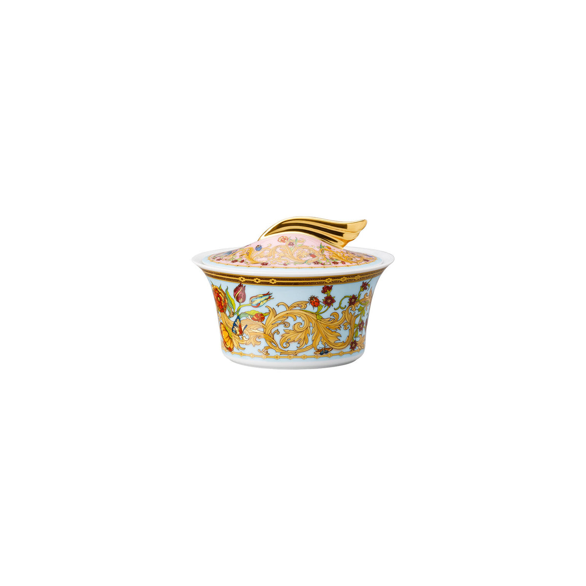 Versace Butterfly Garden Sugar Bowl, Covered, 7 oz