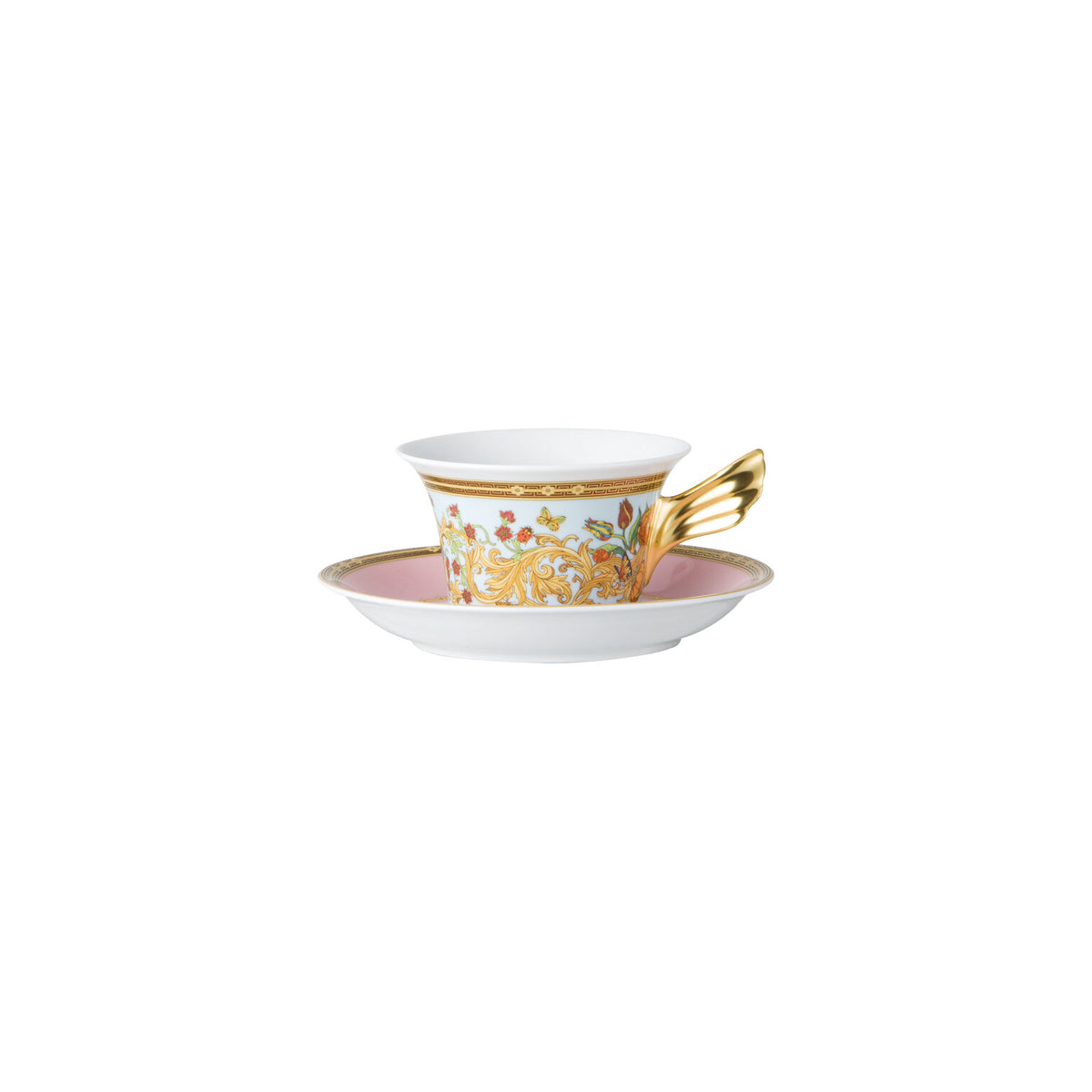 Versace Butterfly Garden Tea Cup & Saucer, 7 1/2 oz