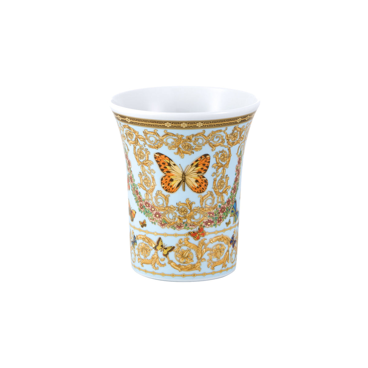 Versace Butterfly Garden Vase, 7 in