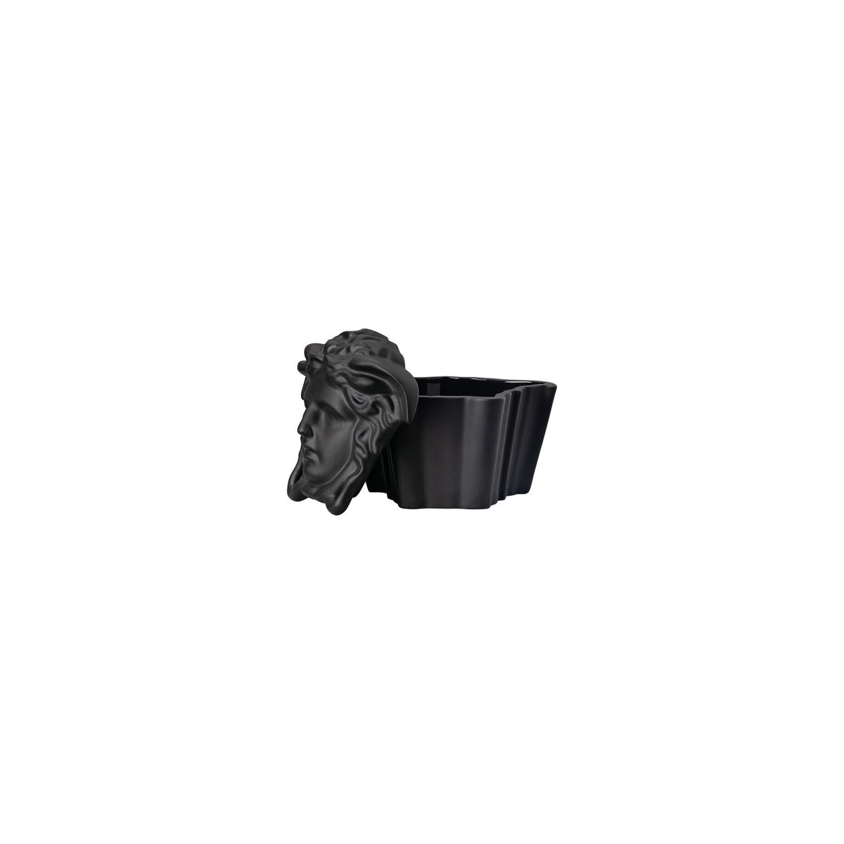 Versace Gypsy Box, 4 in, Black, view 3