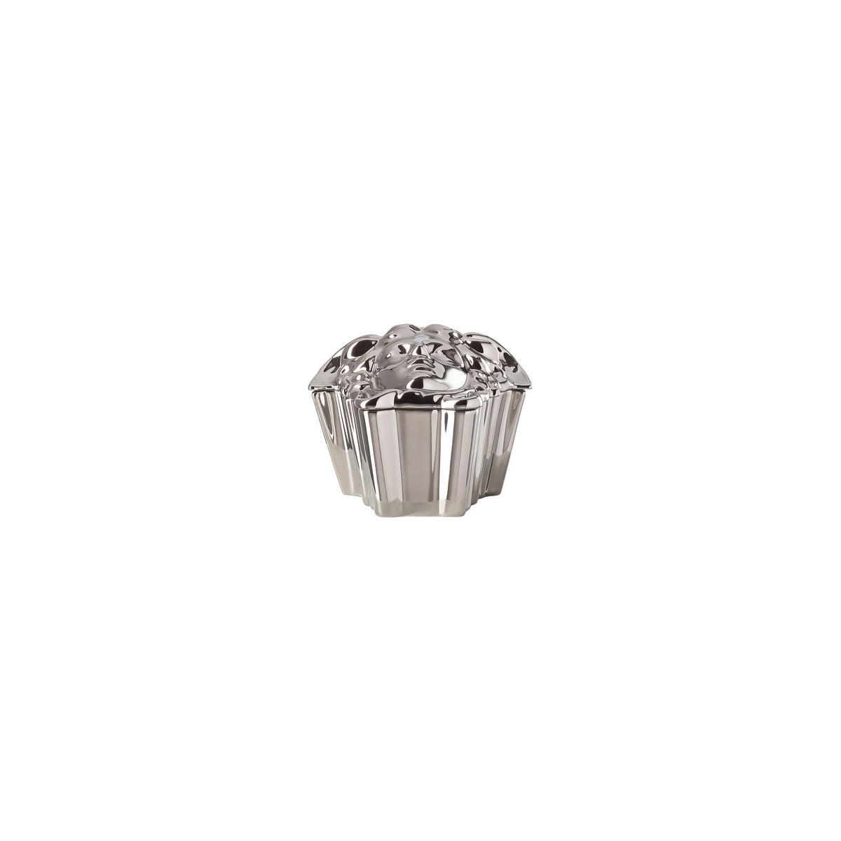 Versace Gypsy Box, 4 in, Silver, view 2