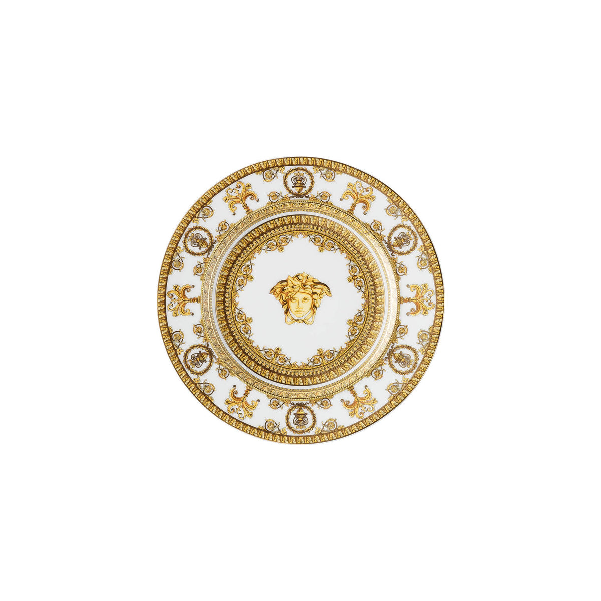 Versace I Love Baroque Bread & Butter Plate, 7 in, Bianco