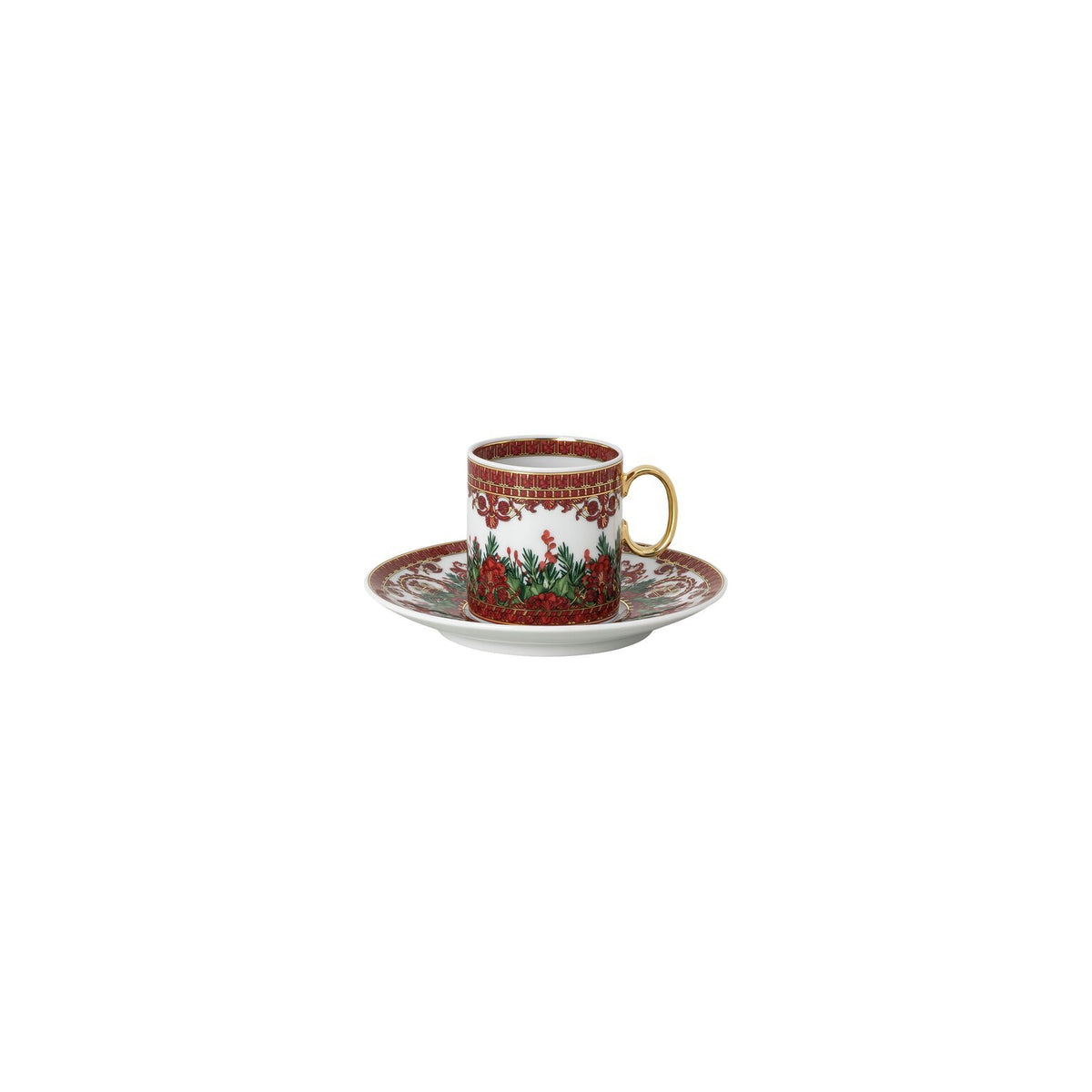 Versace I Love Baroque Holiday A.D. Cup & Saucer
