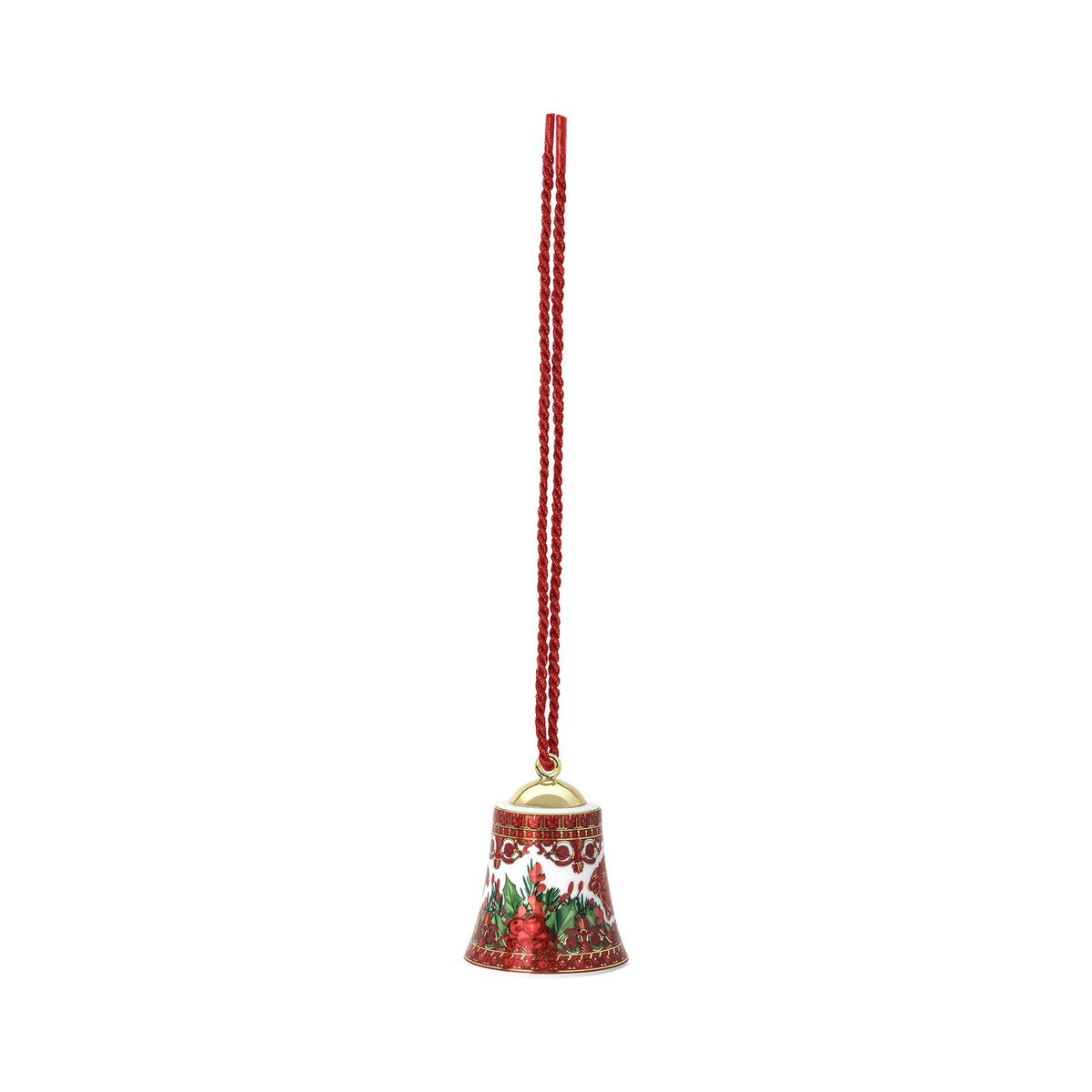 Versace I Love Baroque Holiday Bell Ornament, view 3