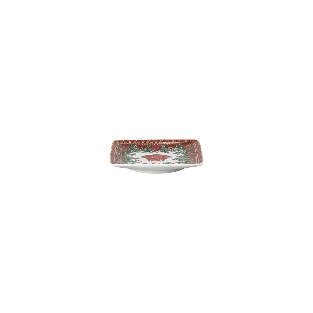 Versace I Love Baroque Holiday Canape Dish, 4 3/4 in, Square, view 2
