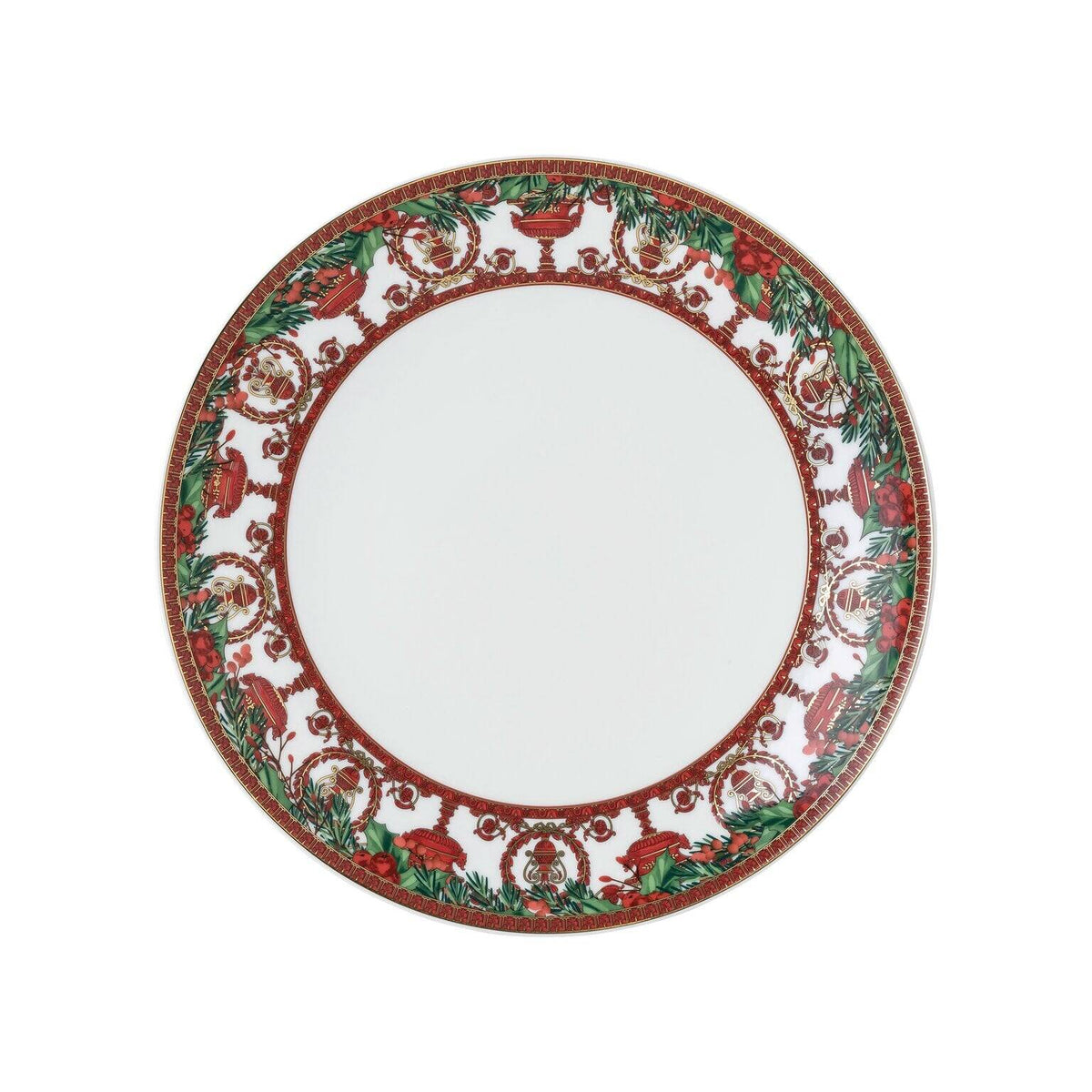 Versace I Love Baroque Holiday Dinner Plate, 11 in