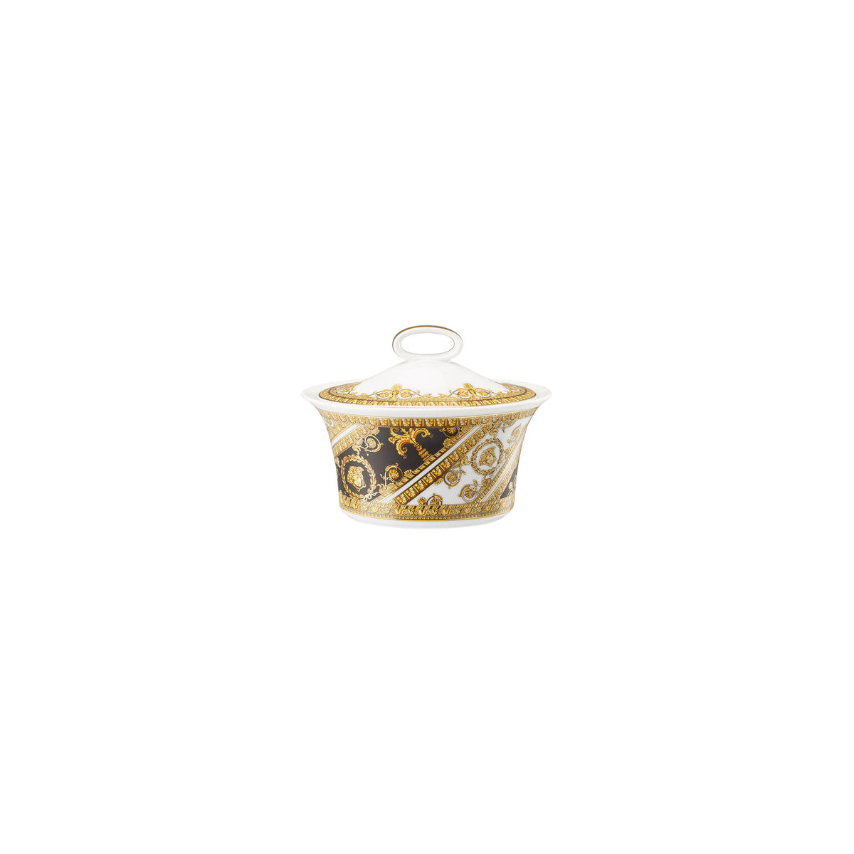 Versace I Love Baroque Sugar Bowl, Covered, 7 oz