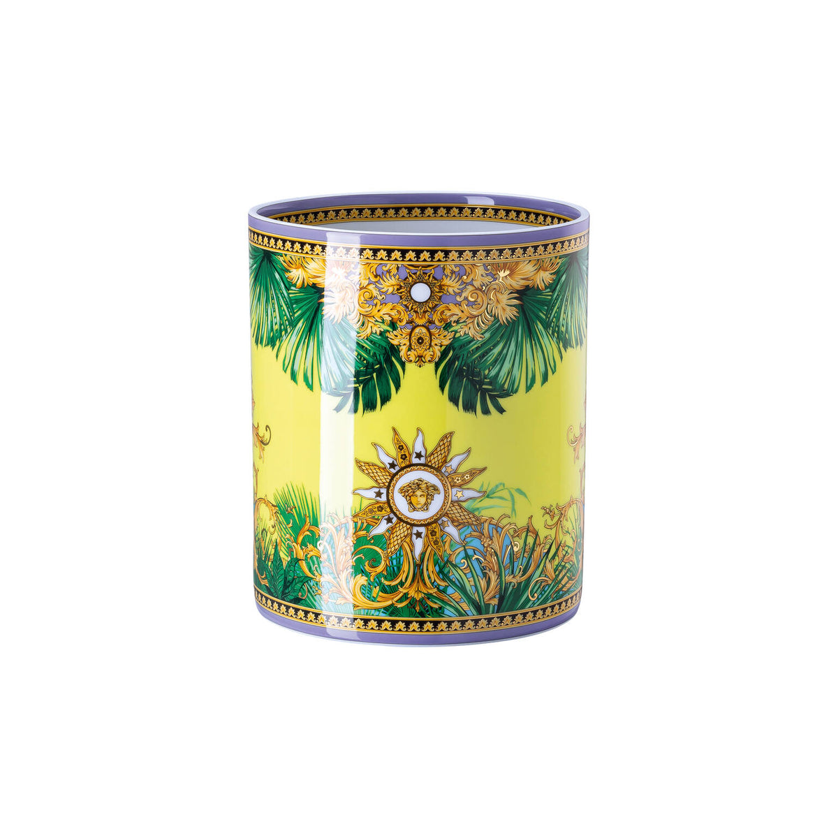 Versace Jungle Animalier Vase, 7 in
