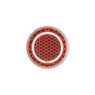 Versace La Greca Signature Red Bread & Butter Plate, 6 2/3 in