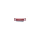 Versace La Greca Signature Red Canape Dish, 4 3/4 in, Square, view 2