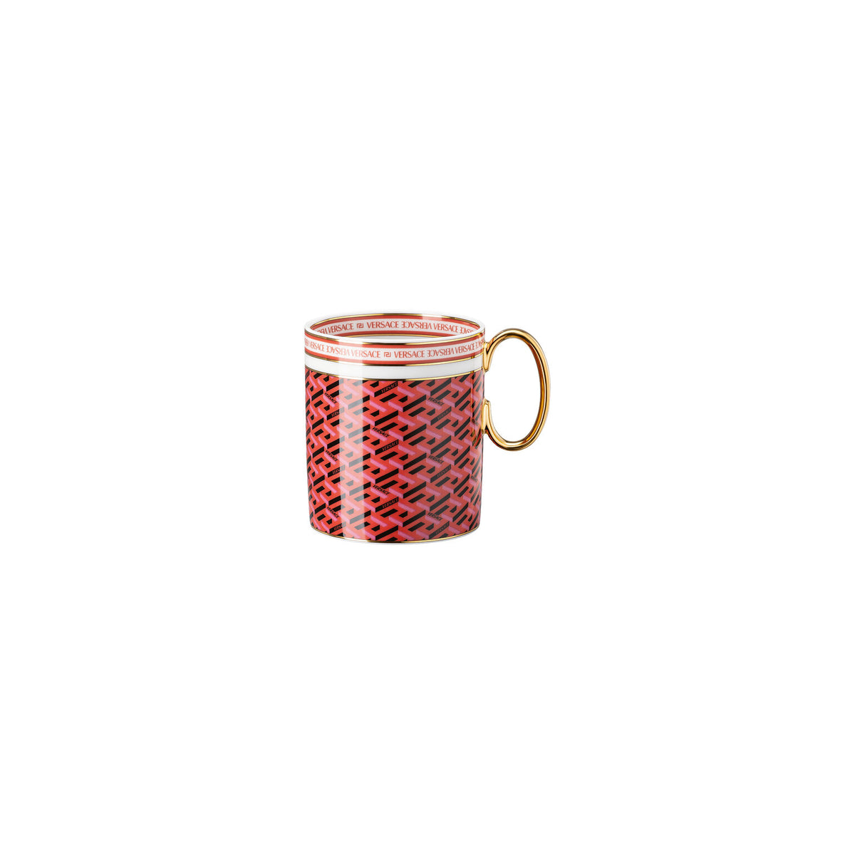 Versace La Greca Signature Red Mug