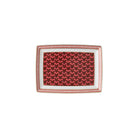 Versace La Greca Signature Red Platter, 7 in