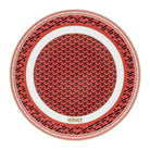 Versace La Greca Signature Red Service Plate, 13 in