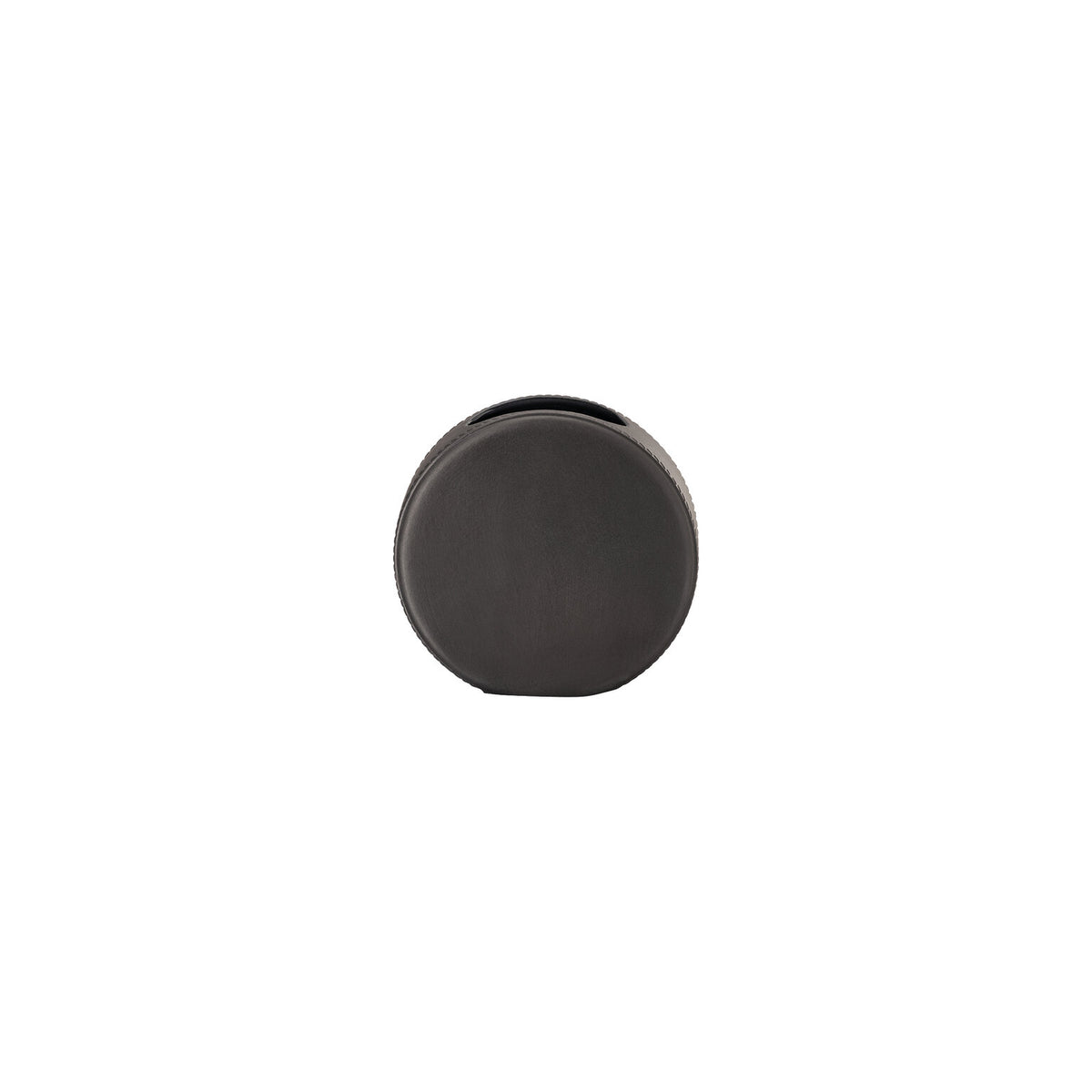 Versace La Medusa Mini Vase, 4 in, Black, Round, view 2