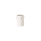 Versace La Medusa Mini Vase, 4 in, White, Cylindrical