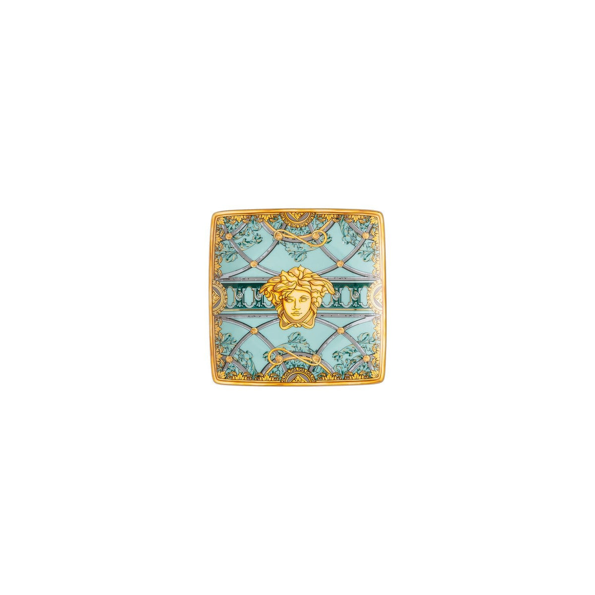 Versace La Scala del Palazzo Canape Dish, 4 3/4 in, Square
