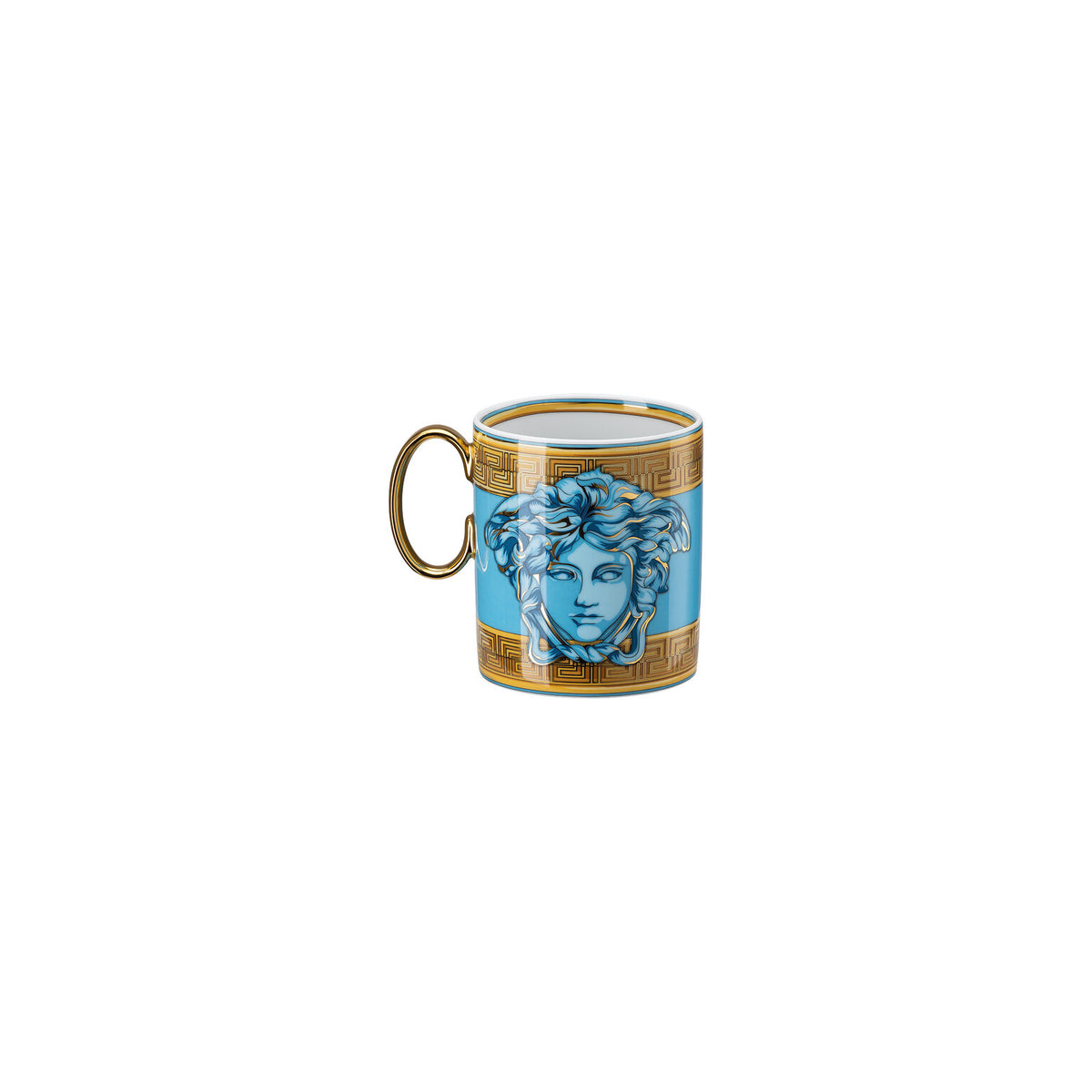 Versace Medusa Amplified Blue Coin Mug, view 2