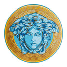 Versace Medusa Amplified Blue Coin Service Plate, 13 in