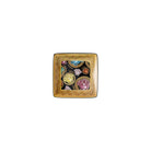 Versace Medusa Amplified Multicolor Canape Dish, 4 3/4 in, Square